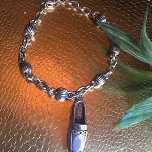 Brighton bracelet with shoe charm.